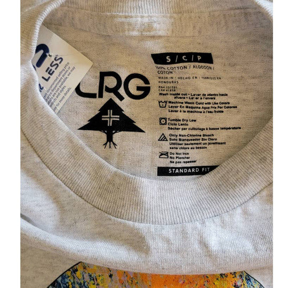 NWT - LRG Panda Friend Tee -  Heather Grey - S - Picture 2 of 4